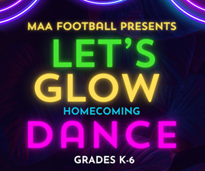 Presentational Homecoming Dance 2025 visual