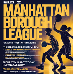 Presentational 2026 DYCD Boys Middle School League visual