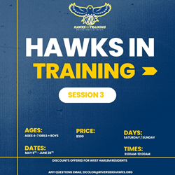 Presentational 2026 Spring Hawks In Training visual