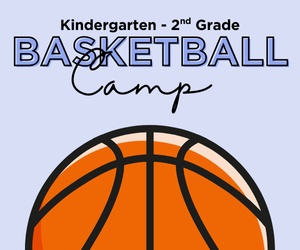 Presentational K-2 Youth Basketball Camp visual