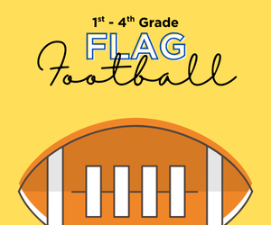 Presentational 1st-4th Grade Flag Football visual