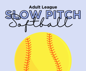 Presentational Adult Co-Ed Slow Pitch Softball League visual