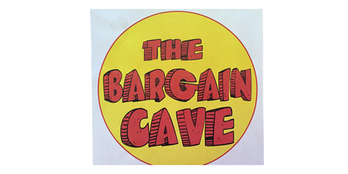 The Bargain Cave website