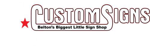 Custom Signs Belton website