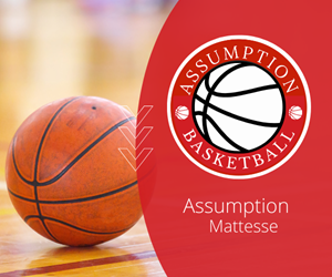 Presentational 2026 Assumption-Mattese Instructional Basketball K-2nd visual