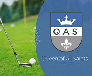 Presentational 2026 Queen of All Saints CYC Golf 5th-8th visual