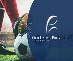 Presentational 2026 Our Lady of Providence Soccer K-8th visual