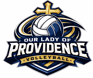 Presentational 2026 Our Lady of Providence Volleyball 3rd-8th visual