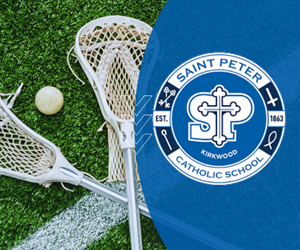Presentational 2026 St Peter-Kirkwood Lacrosse visual