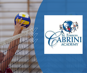 Presentational 2026 St Frances Cabrini Volleyball 3rd-8th visual