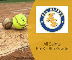 Presentational 2026 All Saints-St Peters Baseball-Softball (PreK-8th) visual
