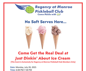 Presentational Just Dinkin' about Ice Cream visual