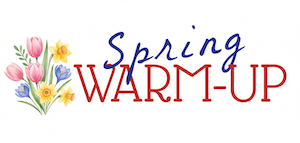 Presentational Spring Warmup 3/28/26 visual