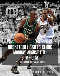 Presentational Basketball Skills Clinic visual
