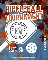 Presentational NOCO Pickleball | September 20th Tournament Fundraiser visual
