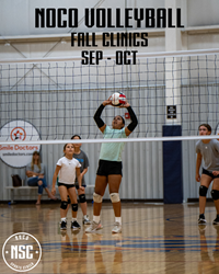 Presentational NOCO Volleyball | Fall Clinics visual