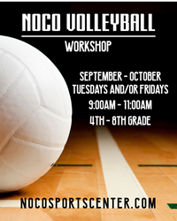 Presentational NOCO Volleyball | Youth Volleyball Workshop visual