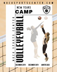 Presentational NOCO Volleyball | New Years Camp visual