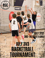 Presentational NOCO Basketball | July 3v3 Tournament visual