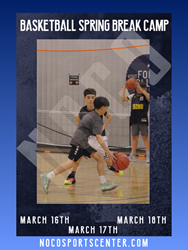 Presentational NOCO Basketball | Spring Break Camp visual