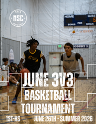 Presentational NOCO Basketball | June 3v3 Tournament visual