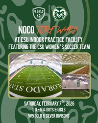 Presentational NOCO Soccer | Turf Wars 5v5 Tournament 2/7/26 visual