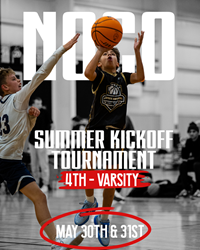 Presentational NOCO Basketball | Summer Kickoff Tournament visual