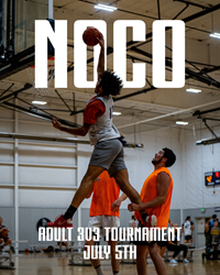 Presentational NOCO Basketball | July 5th Adult 3v3 Tournament visual