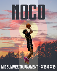 Presentational NOCO Basketball | Mid Summer Tournament visual