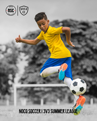 Presentational NOCO Soccer | 3v3 Summer League visual