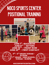 Presentational NOCO Volleyball | June Positional Training visual