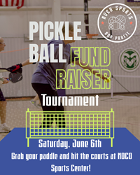 Presentational NOCO Pickleball | June 6th Tournament Fundraiser visual