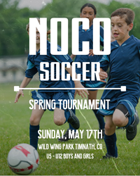 Presentational NOCO Soccer | Spring Tournament visual