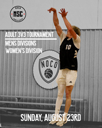 Presentational NOCO Basketball | August 23rd Adult 3v3 Tournament visual