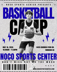 Presentational NOCO Basketball | 5/16 Clinic visual