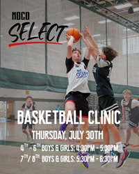 Presentational NOCO Select | Clinic 7/30 visual