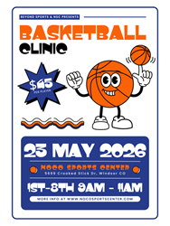 Presentational Bruce Dick's Basketball Clinic | May 23rd visual