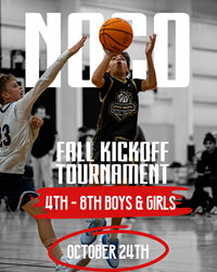 Presentational NOCO Basketball | Fall 5v5 Kickoff Tournament visual