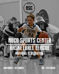 Presentational NOCO Basketball | Fall 5v5 - Individual Registration visual