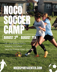 Presentational NOCO Soccer | Summer World Cup, Finishing & Goalkeeper Camp visual