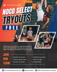 Presentational NOCO Select | Team Tryouts visual