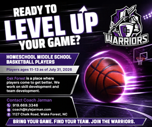Presentational Oak Forest Basketball visual