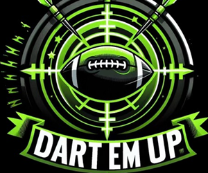 Presentational DART 'EM UP 7v7 2026 visual