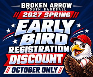 Presentational 2027 Spring Baseball Registration visual