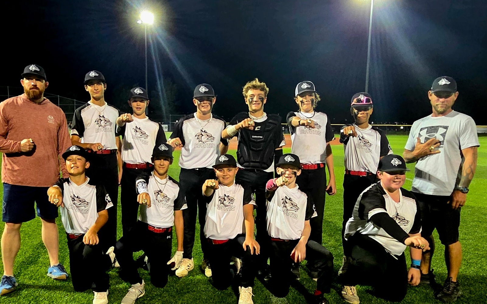 Soccer ball on grass