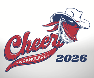 Presentational 2026 Wranglers Cheer visual