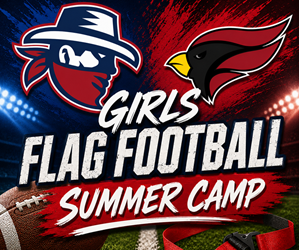Presentational 2026 Flag Football Camp visual
