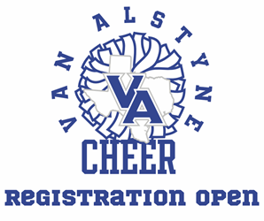 Presentational 2026 Youth Cheerleading visual