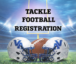 Presentational 2026 Youth Tackle Football visual