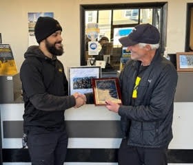 Soccer ball on grass